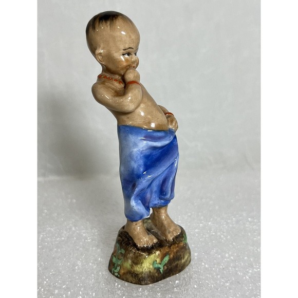 Royal Worcester, FG Doughty, “Children Of Nations, Burmah” 3068 MINT - Picture 7 of 10